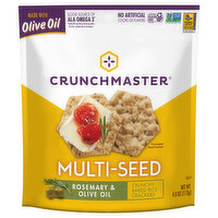 Crunchmaster Crackers, Multi-Seed, Rosemary & Olive Oil