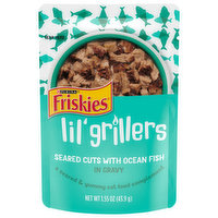 Friskies Cat Food, Seared Cuts with Ocean Fish in Gravy - 1.55 Ounce 