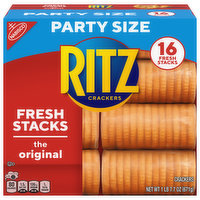 RITZ RITZ Fresh Stacks Original Crackers, Party Size, 16 Count, 23.7 oz - 23.7 Ounce 