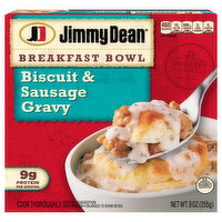 Jimmy Dean Breakfast Bowl, Biscuit & Sausage Gravy - 9 Ounce 