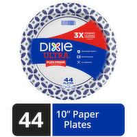 DIXIE Plates - 44 Each 