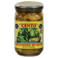 Cento Artichoke Hearts, Quartered & Marinated - 12 Ounce 