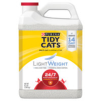 Tidy Cats Light Weight, Low Dust, Clumping Cat Litter, 24/7 Performance Multi Cat Litter - 8.5 Pound