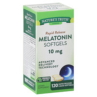 Nature's Truth Melatonin, 10 mg, Rapid Release Liquid Softgels