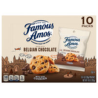 Famous Amos Cookies, Bite Size, Belgian Chocolate