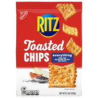 RITZ Toasted Chips Everything Crackers - 8.1 Ounce 