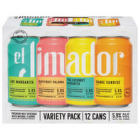 el Jimador Malt Beverage, Premium, Variety Pack - 12 Each 