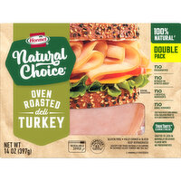 Hormel Deli Turkey, Oven Roasted, Double Pack - 14 Ounce 