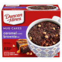 Duncan Hines Mug Cakes, Caramel Flavored Brownie