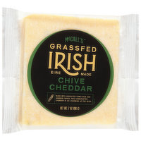 McCall's Cheese, Chive Cheddar, Irish, Grassfed - 7 Ounce 