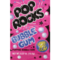 Pop Rocks Bubble Gum, Popping