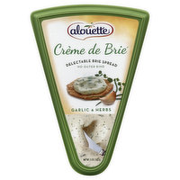 Alouette Brie Spread, Garlic & Herbs - 5 Ounce 