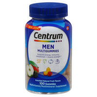 Centrum Multigummies, Men, Fruit Flavors - 100 Each