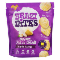 Brazi Bites Cheese Bread, Brazilian, Garlic Asiago - 18 Each 