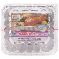 Handi-Foil Pans & Lids, Poultry - 2 Each 