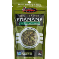 Seapoint Farms Edamame, Dry Roasted, Spicy Wasabi - 3.5 Ounce 