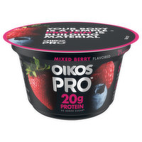 Oikos Yogurt, Mixed Berry Flavored - 5.3 Ounce 