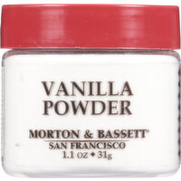 Morton & Bassett Vanilla Powder - 1.1 Ounce 