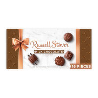 Russell Stover Assorted Milk Chocolate Gift Box, 9.4 oz. (≈ 16 pieces) - 16 Each 