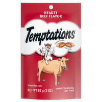 Temptations Treats for Cats, Hearty Beef Flavor - 3 Ounce 