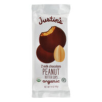 Justin's Peanut Butter Cups, Milk Chocolate, Organic