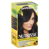 Nutrisse Permanent Haircolor, Soft Black 20 - 1 Each 