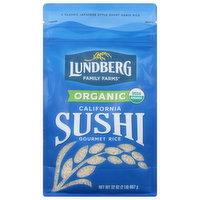 Lundberg Family Farms Rice, Gourmet, Organic, California Sushi - 32 Ounce