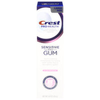 Crest Toothpaste, Sensitive and Gum, All Day Protection, Large Size - 4.8 Ounce 