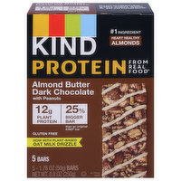 Kind Protein Bar, Almond Butter Dark Chocolate with Peanuts - 5 Each 
