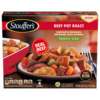 Stouffer's Beef Pot, Roast, Family Size - 30 Ounce 