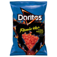 Doritos Tortilla Chips, Flamin' Hot Cool Ranch Flavored - 9.25 Ounce 