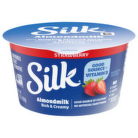 Silk Yogurt Alternative, Strawberry, Almondmilk - 5.3 Ounce 