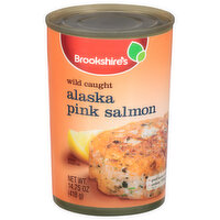 Brookshire's Salmon, Pink, Alaska, Wild Caught - 14.75 Ounce 