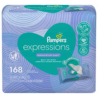 Pampers Wipes, Multi-Use, Botanical Rain Scent - 168 Each