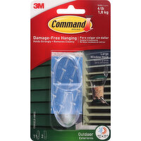 Command Window Hook, Outdoor, Large - 1 Each 