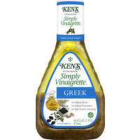 Ken's Steak House Simply Vinaigrette, Greek - 16 Ounce 