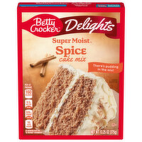 Betty Crocker Cake Mix, Spice, Delights