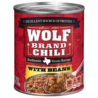 Wolf Brand Chili, with Beans - 19 Ounce 