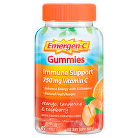 Emergen-C Gummies Immune Support 3 Fruit Flavors - 45 Each