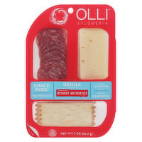 Olli Salumeria Snack Pack, Genoa Salami, Fontina, Crackers - 2 Ounce 