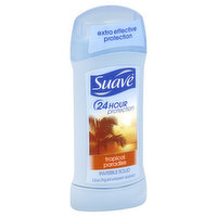 Suave Anti-Perspirant Deodorant, Invisible Solid, Tropical Paradise - 2.6 Ounce 