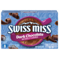 Swiss Miss Hot Cocoa Mix, Dark Chocolate, Indulgent Collection, 8 Pack - 8 Each 