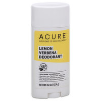 Acure Deodorant, Lemon Verbena - 2.2 Ounce 