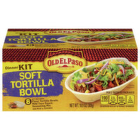 Old El Paso Dinner Kit, Soft Tortilla Bowl - 10.9 Ounce 