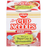 Nissin Ramen Noodle Soup, Beef Flavor - 2.25 Ounce 