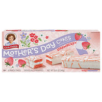 Little Debbie Snack Cakes, Strawberry, Mother's Day Cakes - 8 Each 