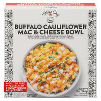 Tattooed Chef Mac & Cheese Bowl, Buffalo Cauliflower - 10 Ounce 