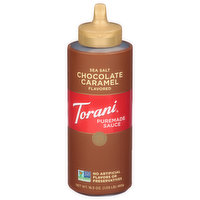 Torani Puremade Sauce, Sea Salt Chocolate Caramel Flavored - 16.5 Ounce 