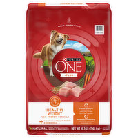 Purina One Dog Food, High-Protein Formula, Wealthy Weight, Adult - 16.5 Pound 