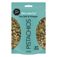 Wonderful Pistachios, Sea Salt & Vinegar - 5.5 Ounce 